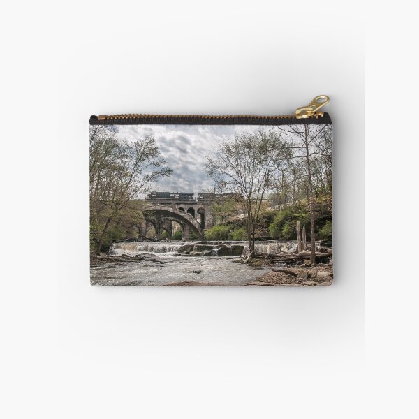 Item preview, A train over the falls. designed and sold by ROBERT NIEDERRITER.