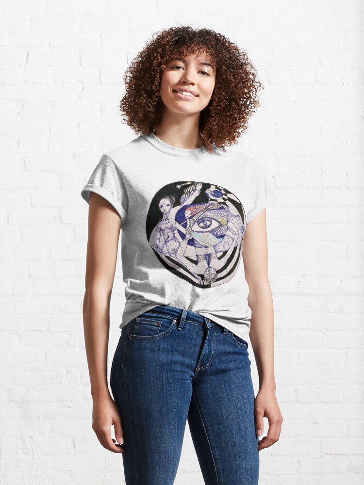 Alternate view of The Light Seekers Journey Classic T-Shirt