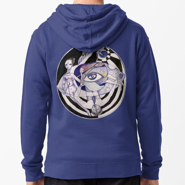 The Light Seekers Journey Zipped Hoodie