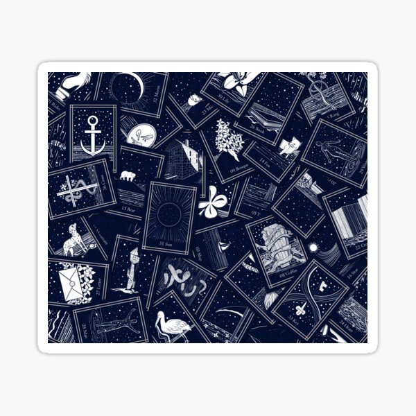 Item preview, Blue Night Lenormand designed and sold by Adriana Juarez.