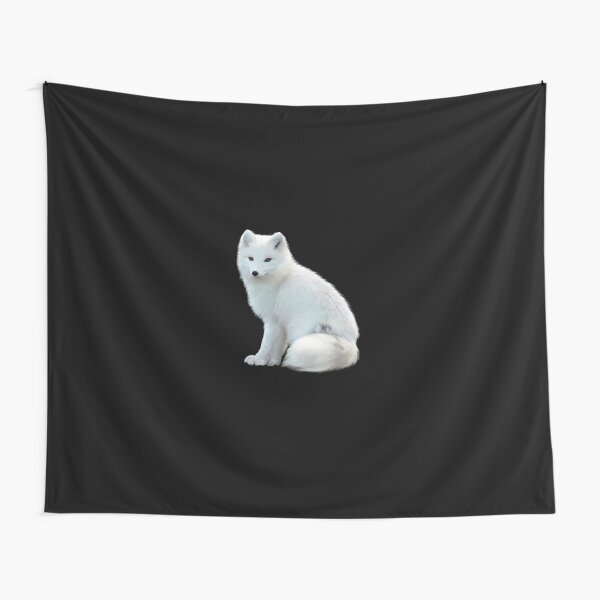 Tentures Sur Le Theme Renard Polaire Redbubble