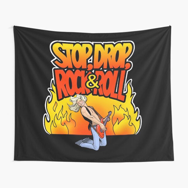 Stop, Drop, Rock and Roll Tapestry