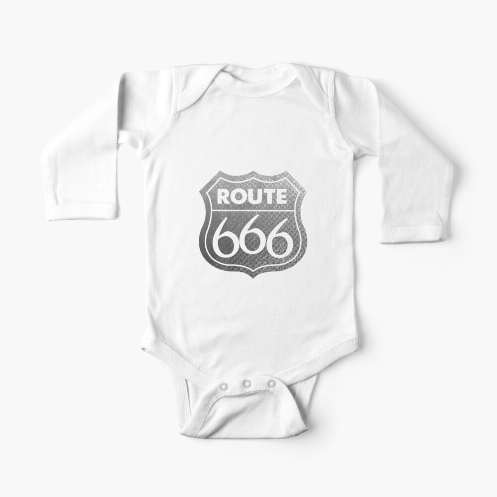 Route 666 Design For Women Men Baby One Piece By Iainlc Redbubble