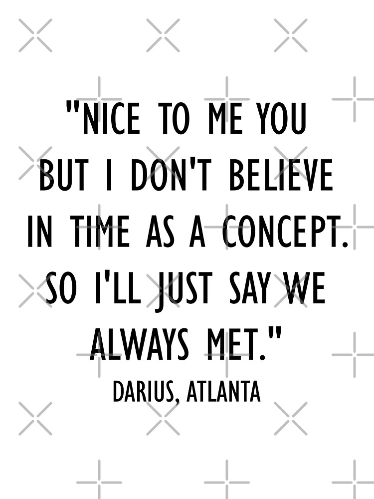 Darius Atlanta Quote Greeting Card By Silvadesigns Redbubble