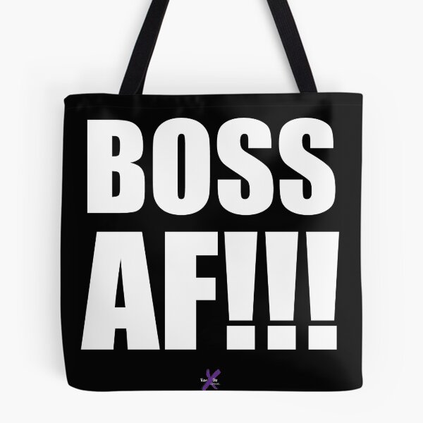 Item preview, AF SERIES - "BOSS AF!!!" Design designed and sold by TeamXtra.