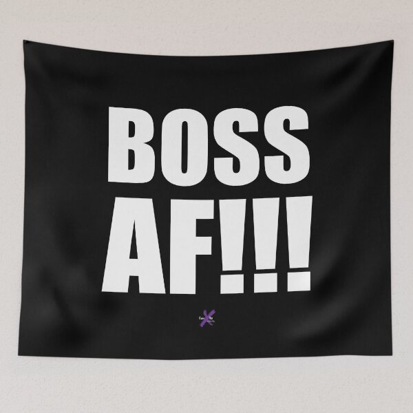 Item preview, AF SERIES - "BOSS AF!!!" Design designed and sold by TeamXtra.