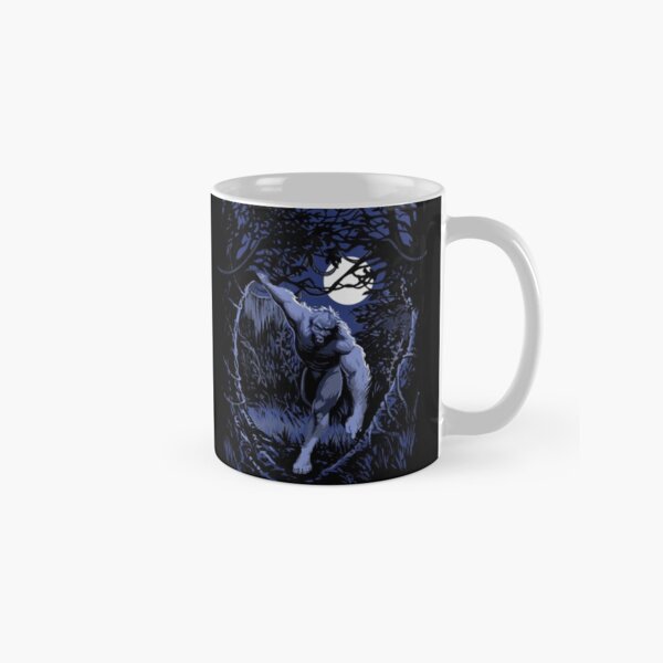 Bigfoot in the Moonlight Classic Mug