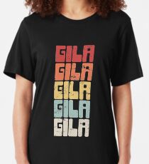 Pet Gila Monster / Reptileidechse Herpetologie Slim Fit T-Shirt