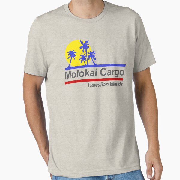 Vista previa del artículo con la obra «Molokai Cargo - Boleto duro a Hawaii», diseñado y vendido por Probably Clever.