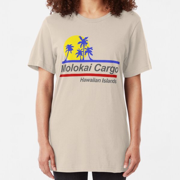Molokai Cargo - Hard Ticket to Hawaii Slim Fit T-Shirt