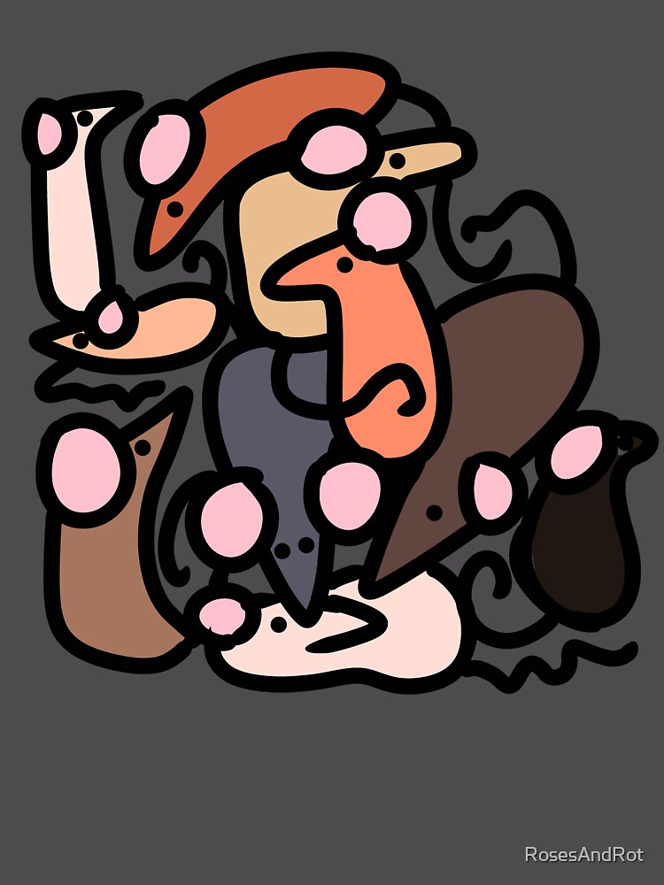 Thumbnail 6 von 6, Premium Oversized Hoodie, Oh Ratten! designt und verkauft von RosesAndRot.