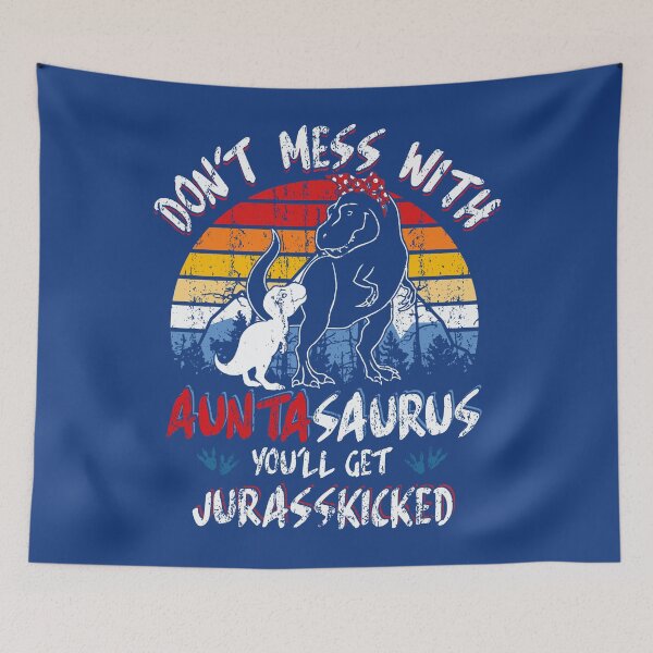 Item preview, Auntasaurus Shirt for Aunt Auntie Funny Mothers Day Gift Perfect Quote Vintage Shirt perfect matching dinosaur shirts gift sister from sister niece nephew relative or friend birthday designed and sold by Dolphin Graphic.