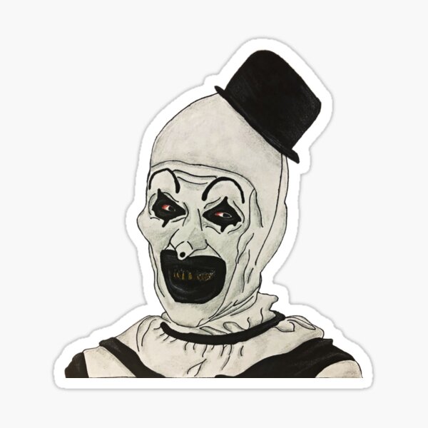 Sticker voiture clown - TenStickers