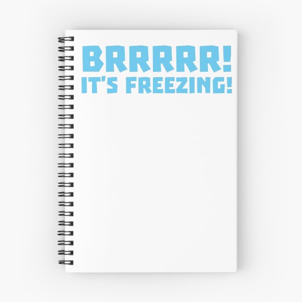 Item preview, BRRRRRR! It's FREEZING (cold winter design) designed and sold by jazzydevil.