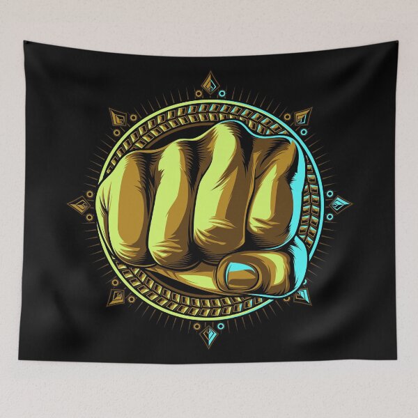 Item preview, Powerful Fist T-Shirt Graphic designed and sold by Robert Lynch.