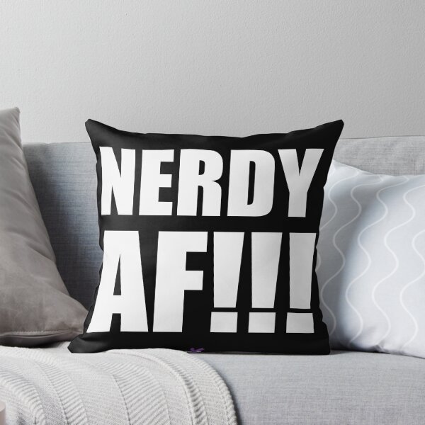 Item preview, AF SERIES - "NERDY AF!!!" Design designed and sold by TeamXtra.