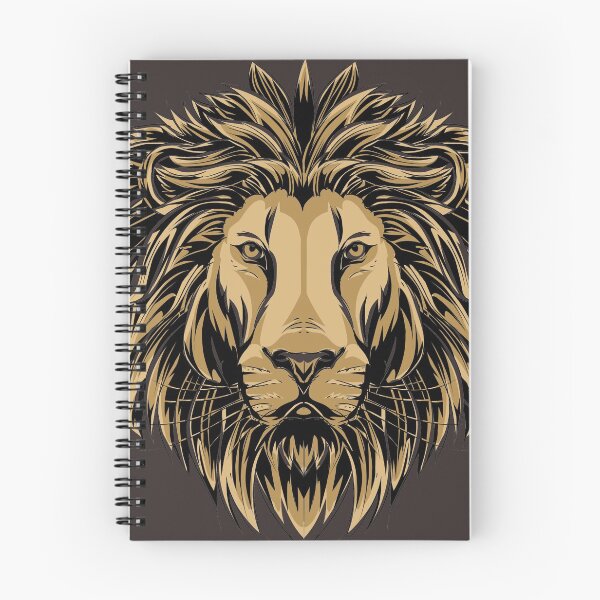 Item preview, Bold Symmetrical Lion Head Graphic designed and sold by Robert Lynch.