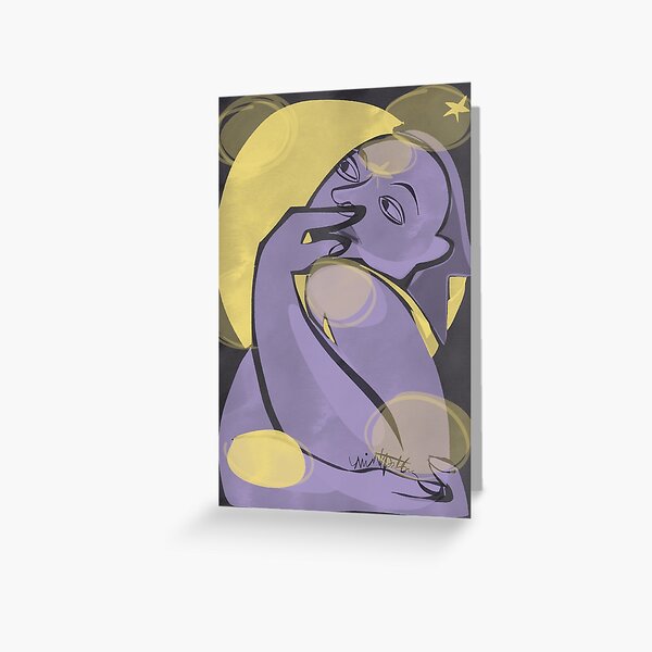 What are you thinking? Greeting Card