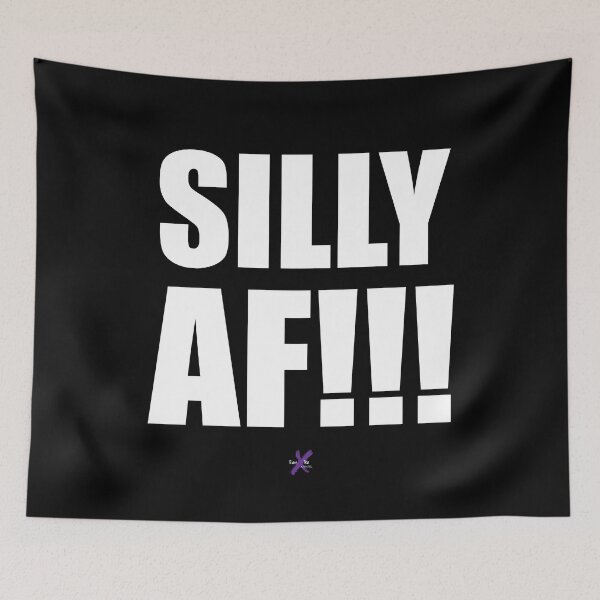 Item preview, AF SERIES - "SILLY AF!!!" Design designed and sold by TeamXtra.