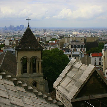 Artwork thumbnail, Paris Rooftops by Virginia Kelser Jones