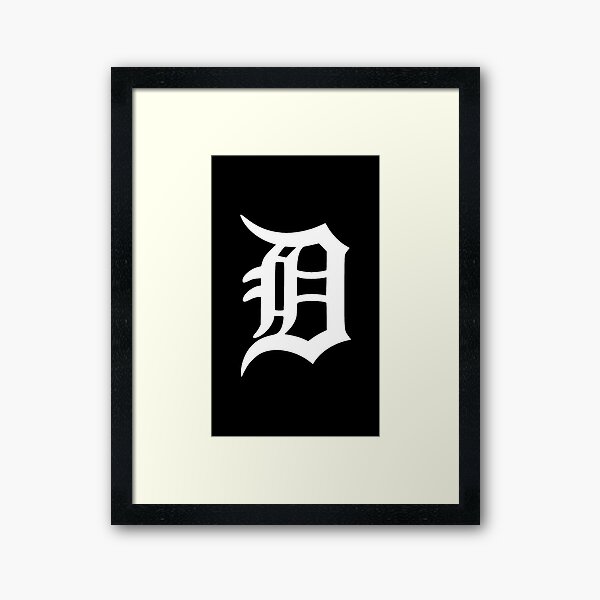 Detroit Old English D Art Print for Sale by fueqy