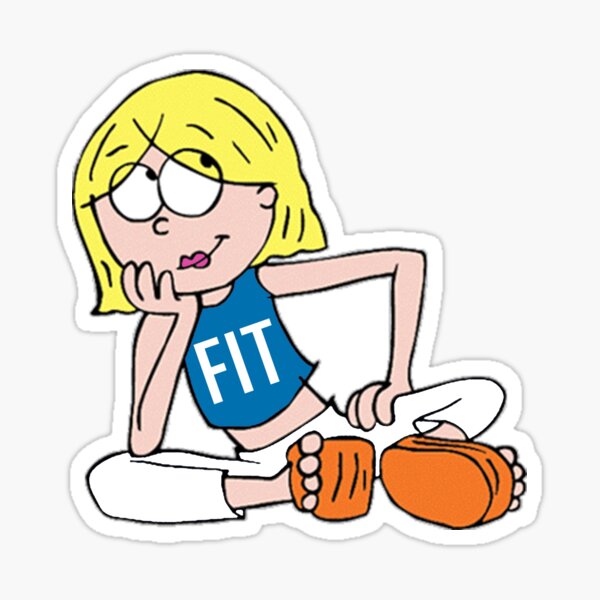 Lizzie wearing Fashion Institute of Technology Logo Sticker