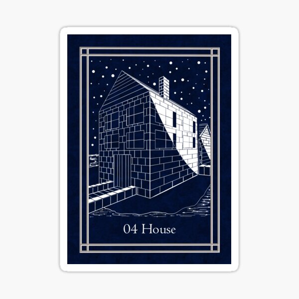 Item preview, Blue Night Lenormand: house designed and sold by Adriana Juarez.