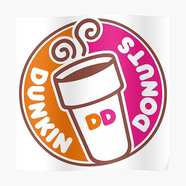 Dunkin Donuts Wall Art Redbubble - dunkin donuts review roblox
