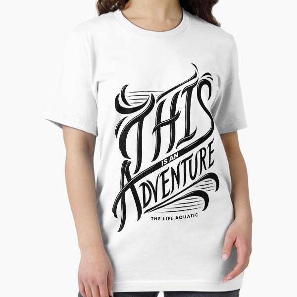 Life Aquatic Typographic Poster Essential T-Shirt