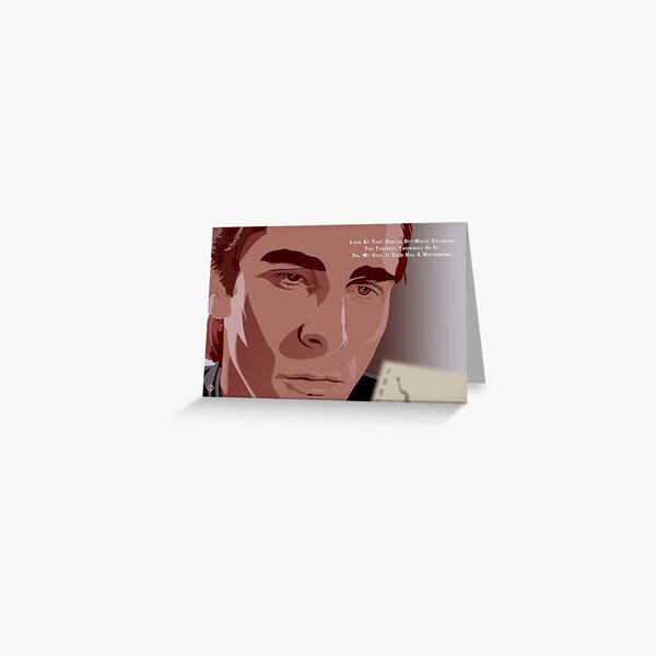 Dark Psycho Greeting Card