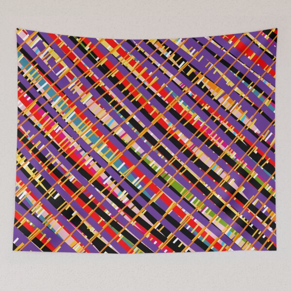 Item preview, Textile Pattern Colors Crossing designed and sold by ReplyGirl.