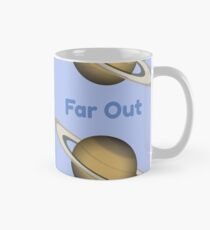 Saturn weit weg Tasse (Standard)
