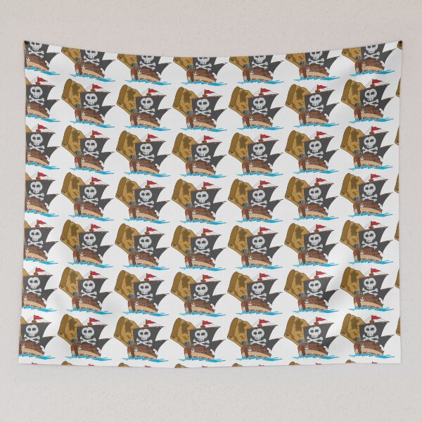 Item preview, Pirate Ship With Map designed and sold by videogamegenius.