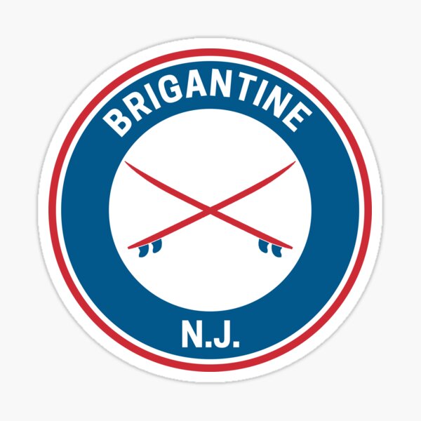 Artikel-Vorschau von Vintage Brigantine New Jersey Surfbretter, designt und verkauft von fearcity.