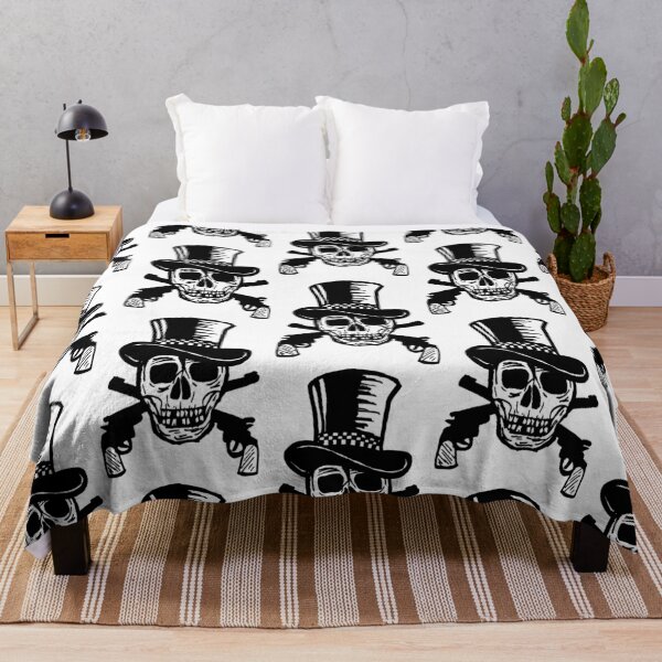 Item preview, Skull Dual Pistols and Top Hat designed and sold by videogamegenius.