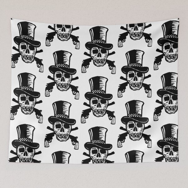 Item preview, Skull Dual Pistols and Top Hat  designed and sold by videogamegenius.