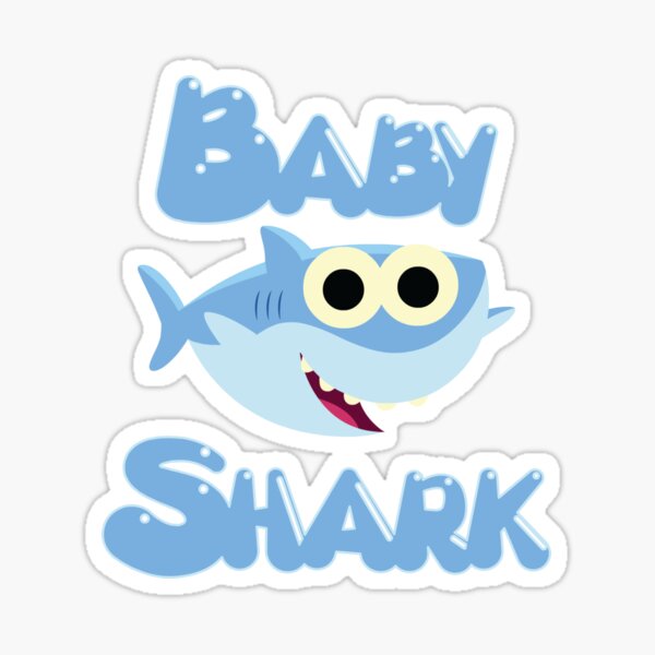 Grandpa Shark Stickers for Sale