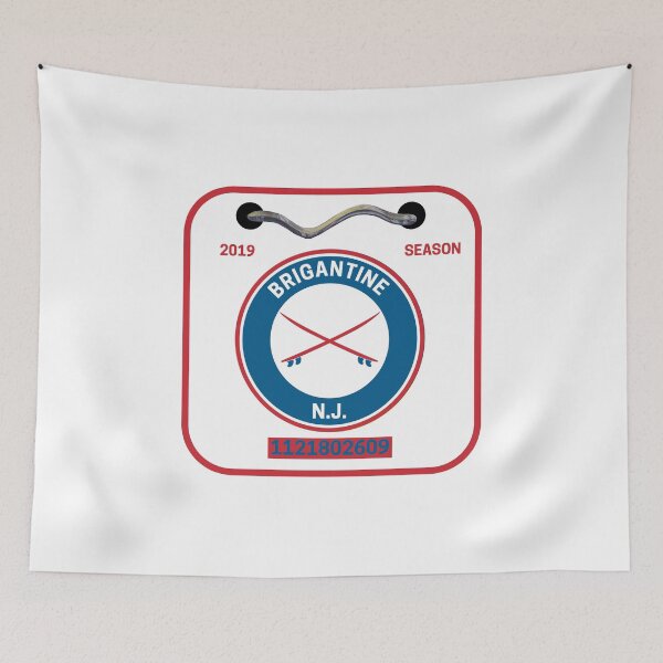 Item preview, Brigantine New Jersey Beach Badge designed and sold by fearcity.