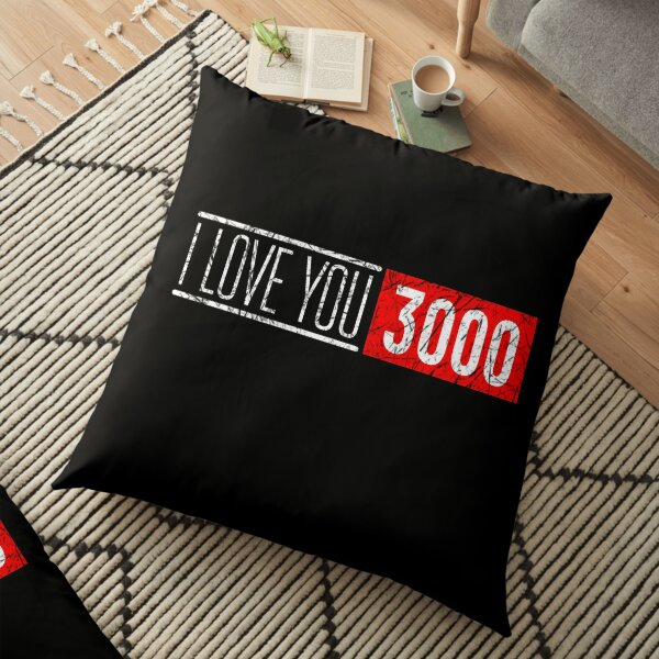 I love you 3000 Floor Pillow