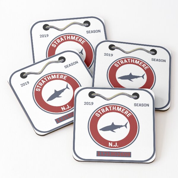Item preview, Strathmere New Jersey Beach Badge designed and sold by fearcity.