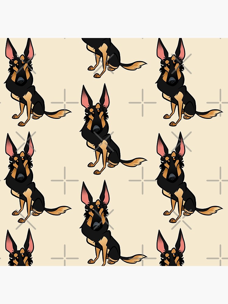 Black and Tan Shepherd by binarygod
