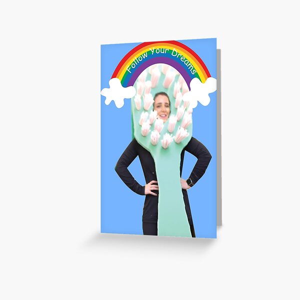 Jenna Marbles Follow Your Dreams  Greeting Card