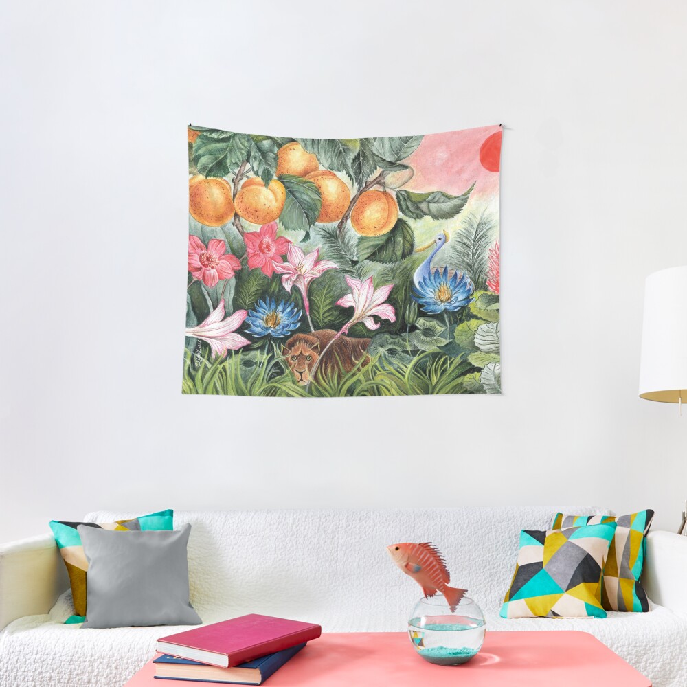 Tentures « AMBIANCE TROPICALE»