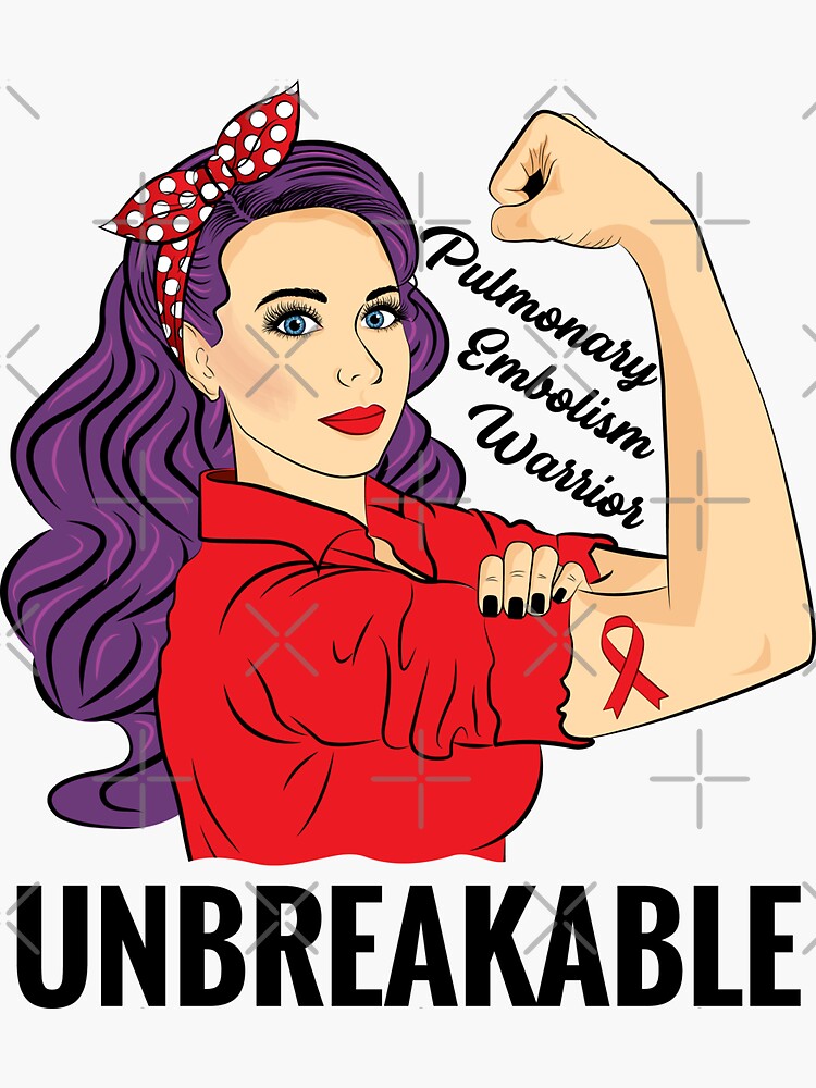 Pulmonary Embolism Awareness T-Shirt Pe Warrior Unbreakable Pulmonary Embolism Awareness T-Shirt Pe Warrior Unbreakable