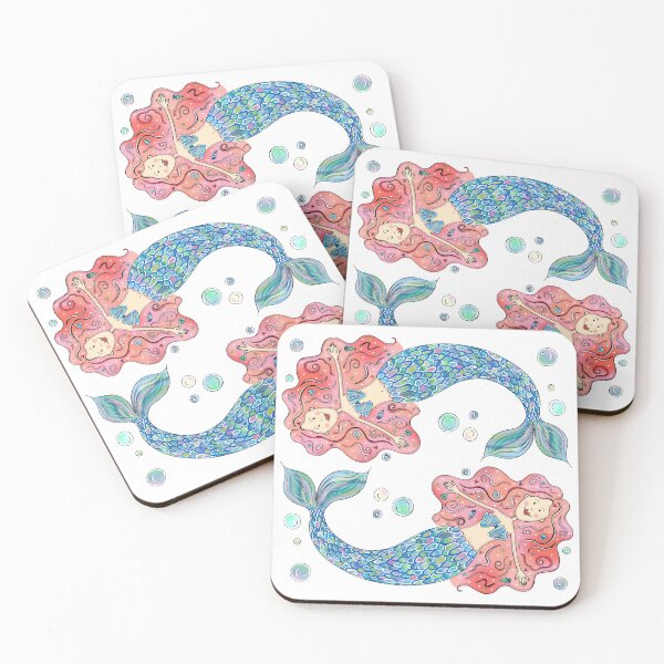 Item preview, Mermaids Pattern 1 designed and sold by Helen McCartney Designs.