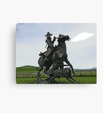 Bar U Art Canvas Print