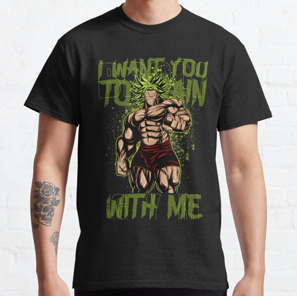 broly workout shirt