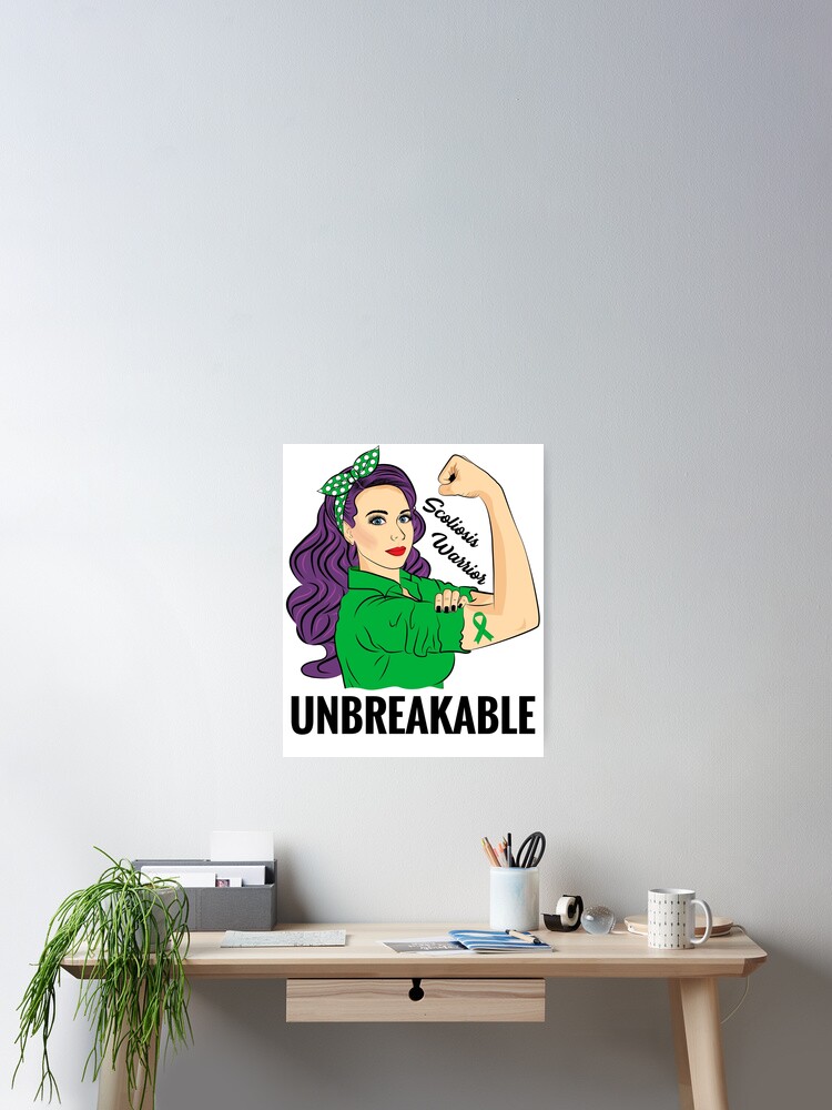 Scoliosis Warrior Is Unbreakable T Shirt Scoliosis Warrior Is Unbreakable T Shirt