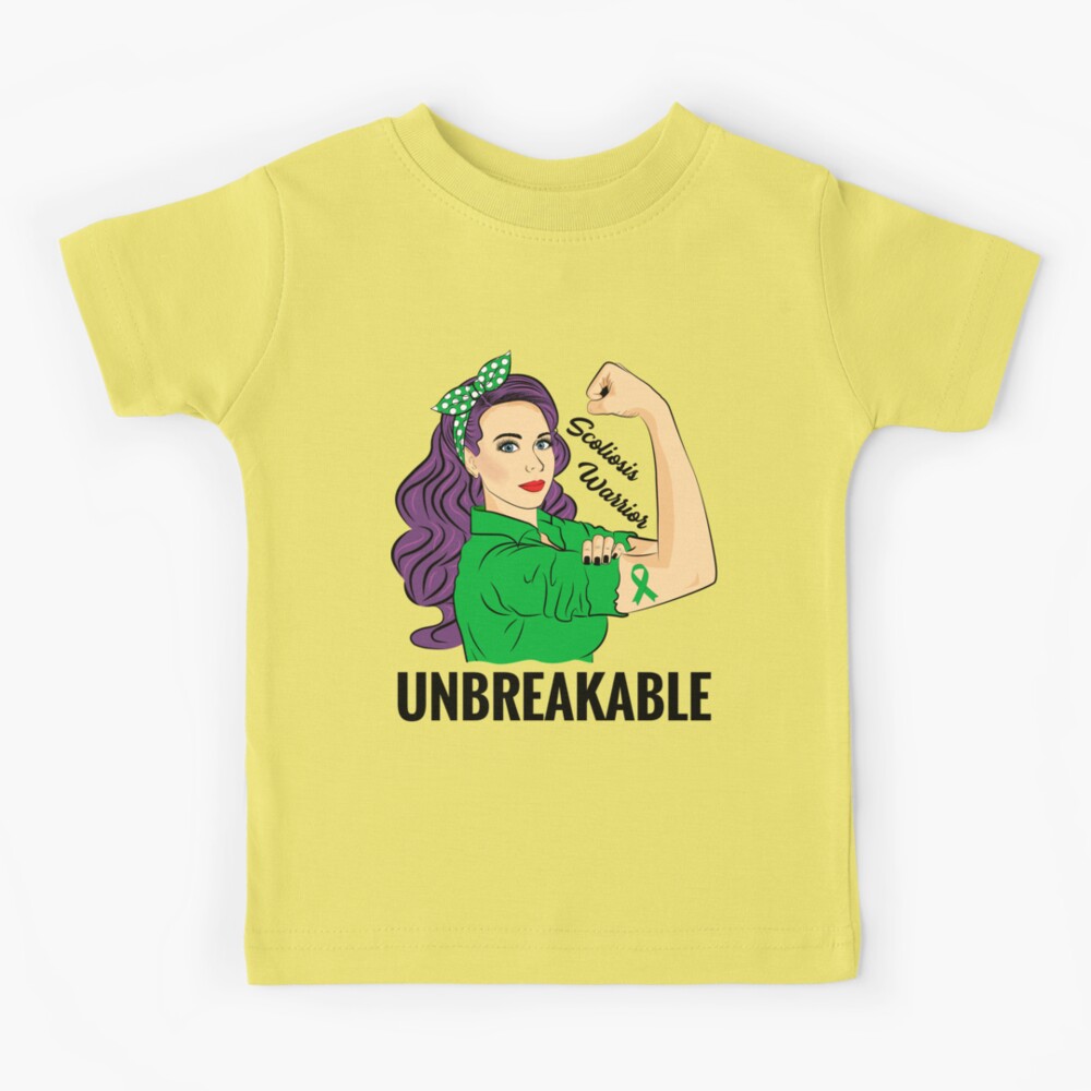 Scoliosis Warrior Is Unbreakable T Shirt Scoliosis Warrior Is Unbreakable T Shirt