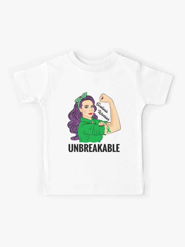 Scoliosis Warrior Is Unbreakable T Shirt Scoliosis Warrior Is Unbreakable T Shirt